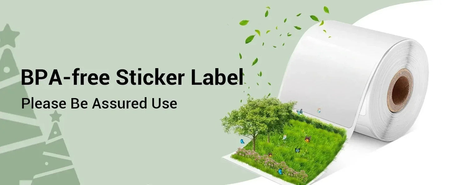 Thermal paper Label Maker Paper M110 Label for Small Business Multi-Purpose Thermal Sticker for M110 M221 M200 M220 Printer