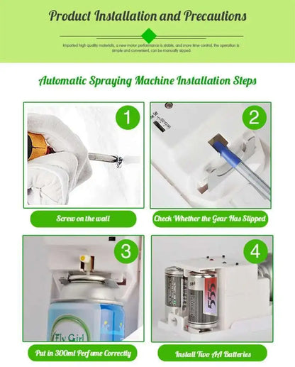 Electric Air Freshener For Hotels Aromatic Home Aroma Diffuser Fragrance  Toilet Office Perfume Sprayer Hotel Fragrance Diffuser