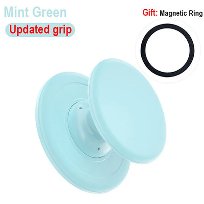 Grippopso Universal Magnetic Phone Socket Phone Holder Stand Silicone Grip Tok Mobile Phone Accessories Soporte for iPhone