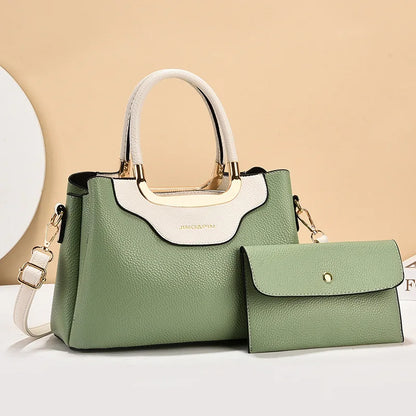 Luxury Designer Handbag 2025 - Women Leather Shoulder Bag Printed Monogram Crossbody