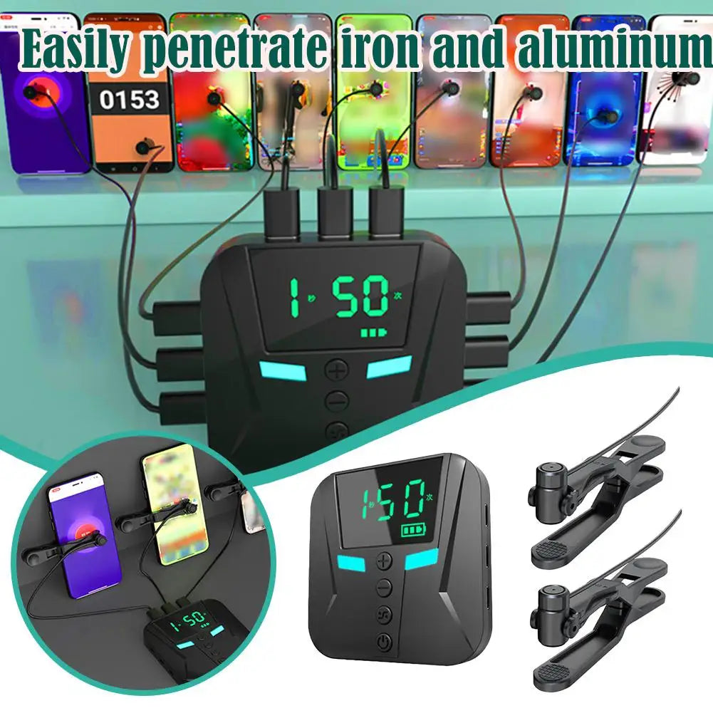 Mobile Phone Screen Clicker Device Live Broadcast Fast Praise Automatic Loop Connecting Device Point Device Universal Tools Kit