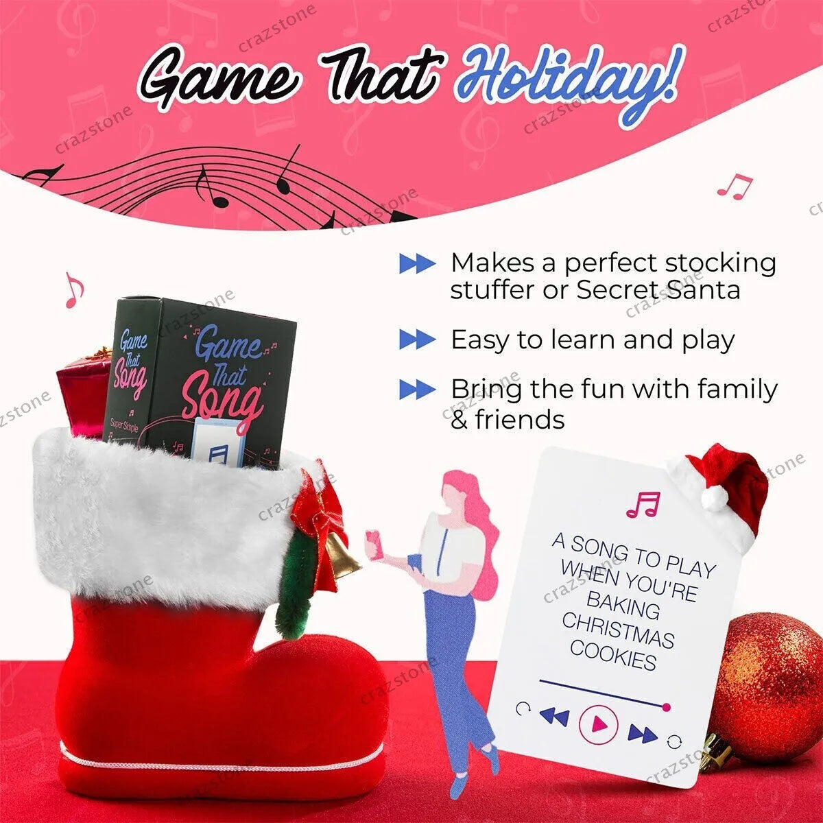 That Song-Fun Music Card Game For Adults And Teens-Compete To Play The Song