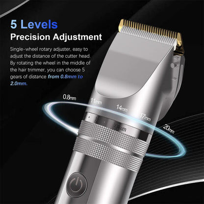 SEJOY Hair Trimmer for Men Hair Clippers for Barbers  Electric Trimmer Rechargeable Cordless Shaver (OiI Not Included)）