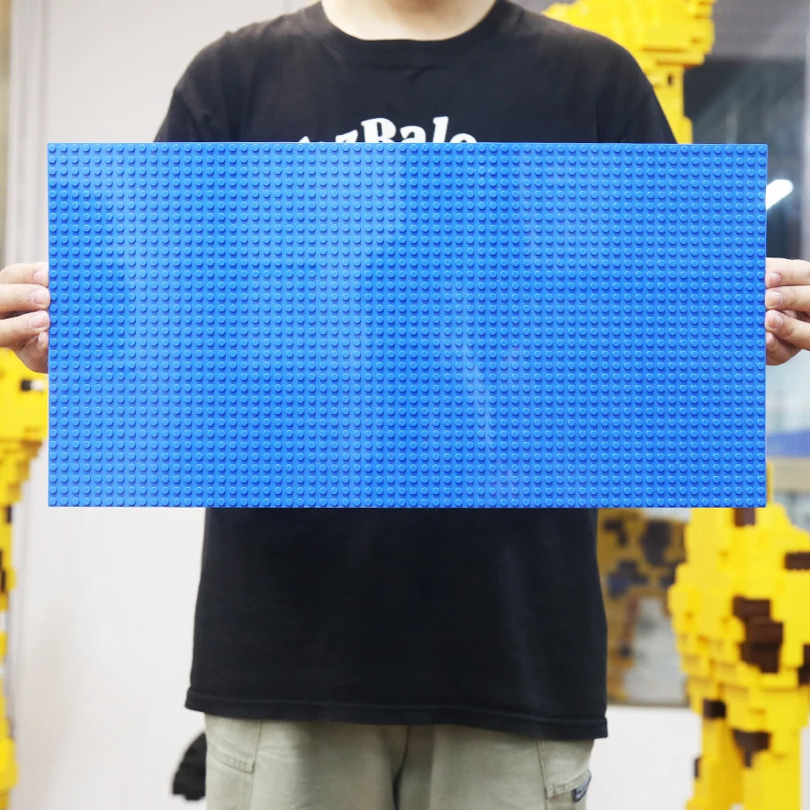 1pcs32 * 64 holes single layer classic block base plate, DIY assembly block wall compatible brand toys Birthday gift gift