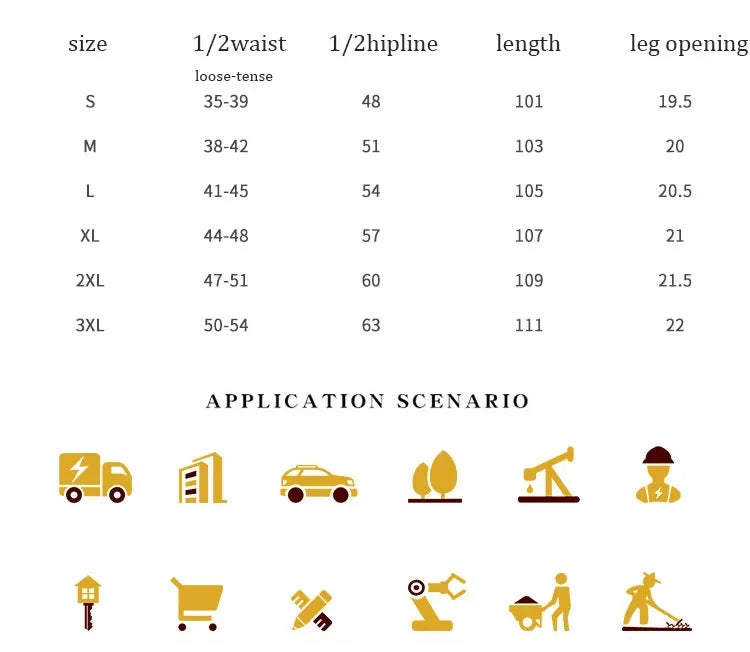 Cargo Pants Men Workwear Multi-Pocket Outdoor Hiking Joggers Pants Work Trousers Men with Wear resistant multi pocket Knee Pads