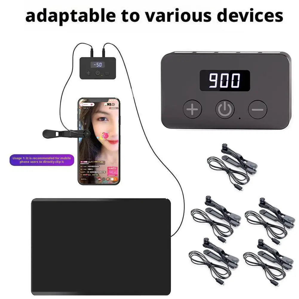 Mobile Phone Connector Phone Screen Auto Clicker Physical Silent Rapid Tapping Device Universal For Live Broadcast