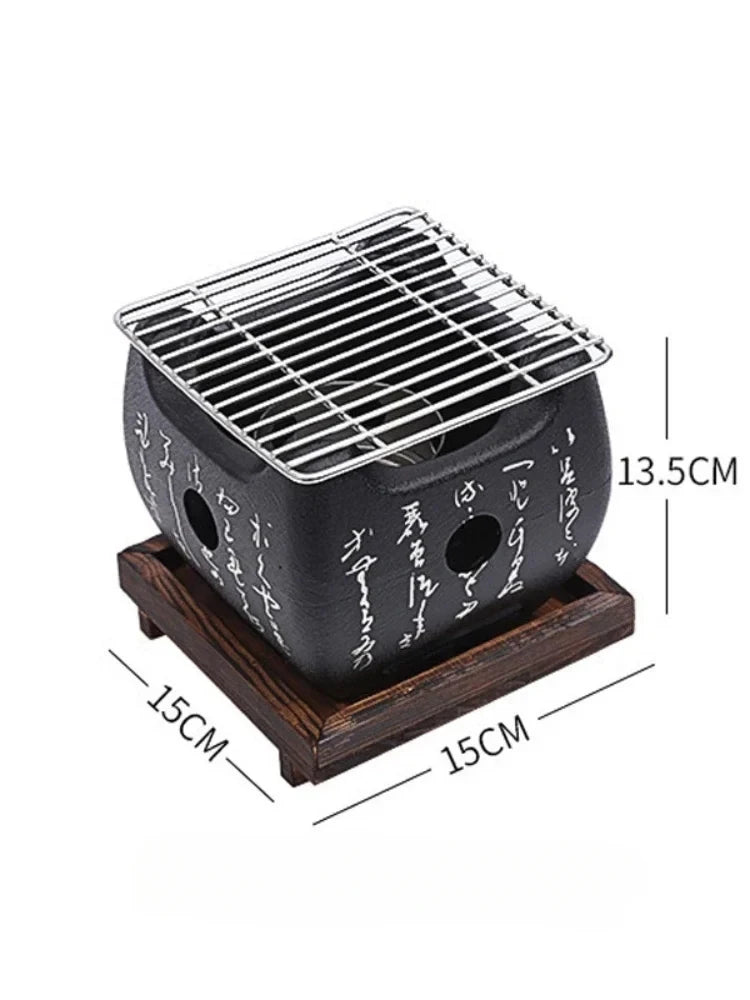 Bbq Grill Outdoors Barbecue Grill Furnace Stove Barbecue Portable Grill Outdoor Stove Save Space Charcoal Furnace High-capacity