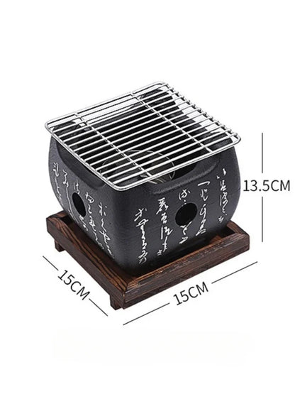 Bbq Grill Outdoors Barbecue Grill Furnace Stove Barbecue Portable Grill Outdoor Stove Save Space Charcoal Furnace High-capacity