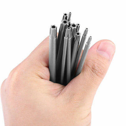 11Pcs Long Reach Torx Star Hex Security Bit Set Tamper Proof Screwdriver Bits