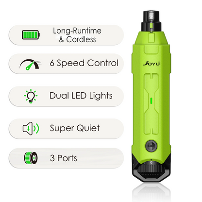 6-Speed Dog Nail Grinder  Enhanced Pet Nail Grinder Super Quiet Rechargeable Electric Dog Nail Trimmer Painless paws grooming