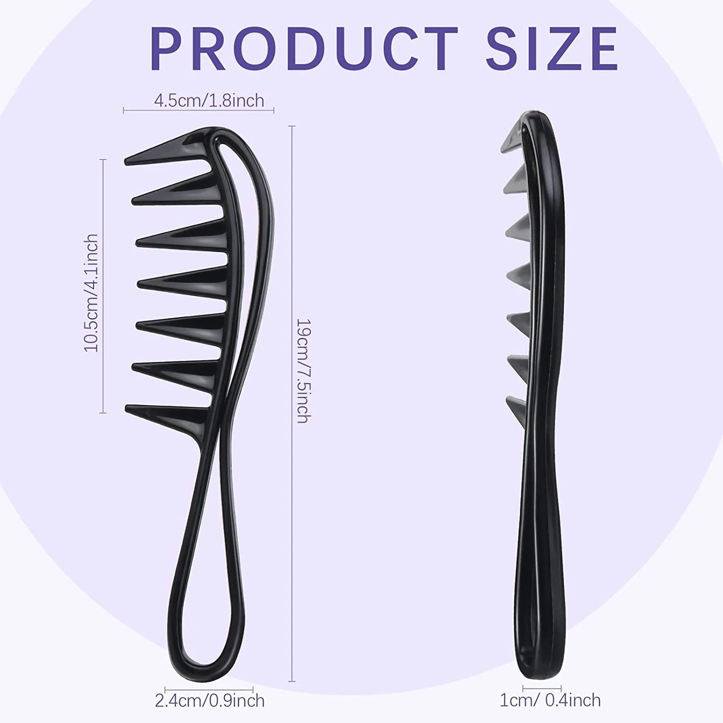 Barber Men Oil Comb Wide Tooth Shark Plastic Comb Hair Clipper Curling Salon Home Hairdressing Comb Massage Barber Stlying Tools