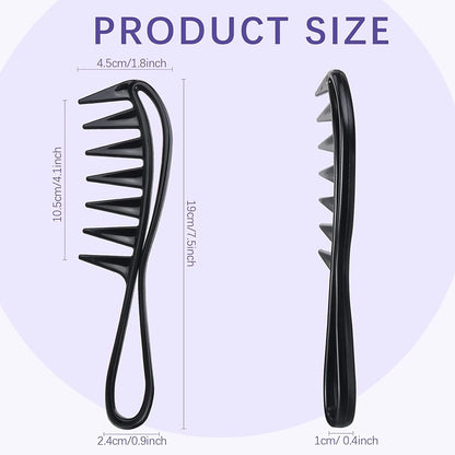 Barber Men Oil Comb Wide Tooth Shark Plastic Comb Hair Clipper Curling Salon Home Hairdressing Comb Massage Barber Stlying Tools