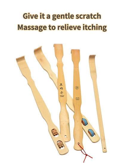 Bamboo Made Itching And Scratching Device Home Massage Anti Itch And Back Scratching Device Scratching Rake Massage Stick