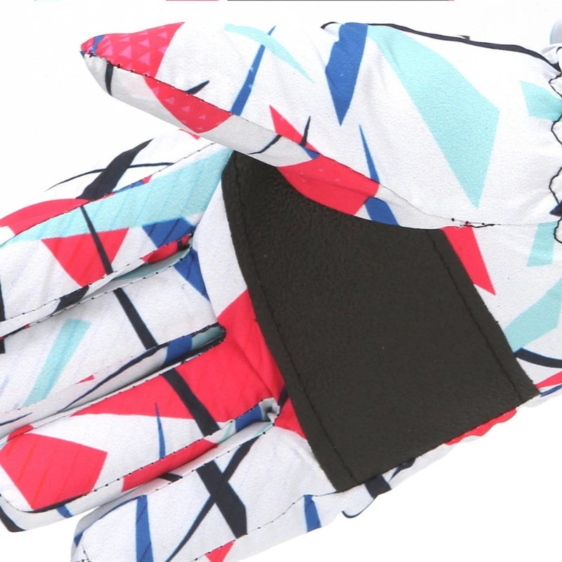 Kids Winter Ski Gloves - Waterproof Windproof Snow Mittens for Boys & Girls Ages 4-12