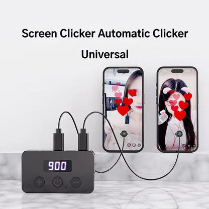 Phone Screen Auto Clicker Device Simulation Finger Click Continuous Auto Point Device for Games Live Broadcasts Likes Reward