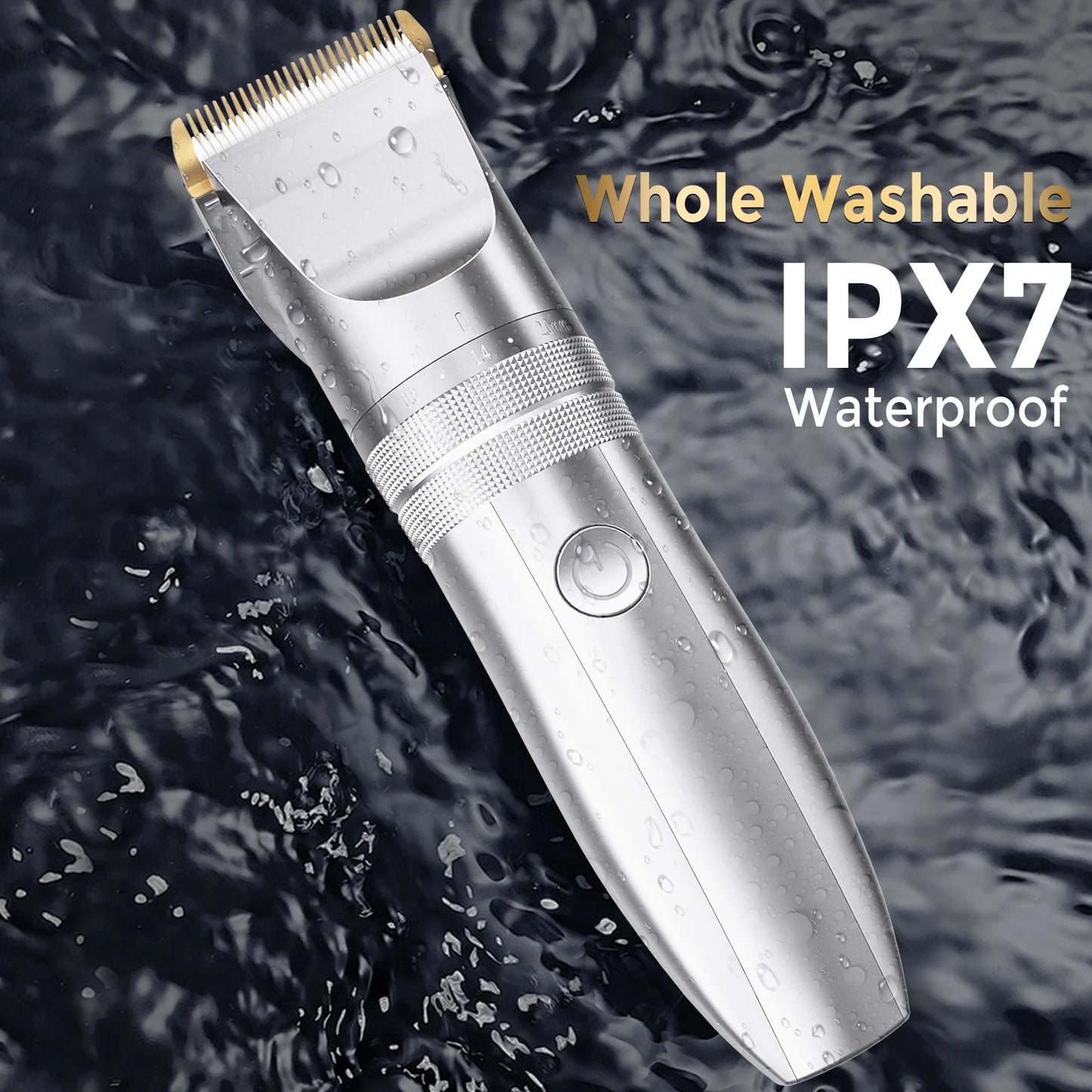 Sejoy Professional Hair Clippers for Men Rechargeable Beard Trimmer Cordless Barber Clippers for Hair Cutting Grooming