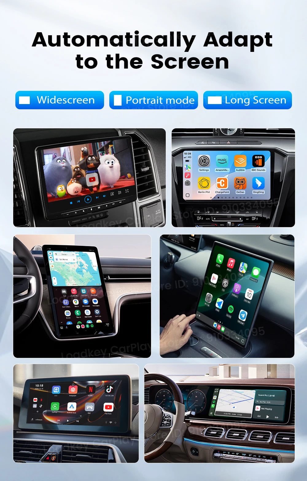 CarlinKit CP2A Pro Ai Box Wireless Adapter CarPlay Android Auto Wireless Smart CarPlay Box Support YouTube Netflix TikTok 5G USB