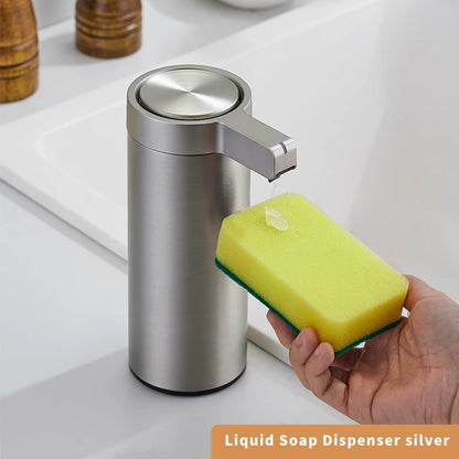 Kitchen Soap Machine Automatic Sensor Out of Hand Sanitizer Smart Electric Body Wash Soap Dispenser 304 Stainless Steel