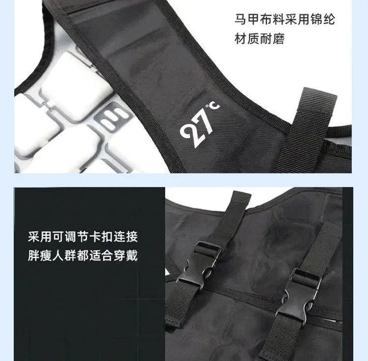 Cooling vest summer cold air conditioner suit high temperature work physical cooling