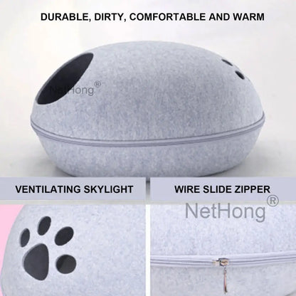 Cozy Cat Bed Home Removable Pet House for Cats Breathable Puppy Cat Kedi Malzemeleri kattenmand Cats Products for Pets Supplies