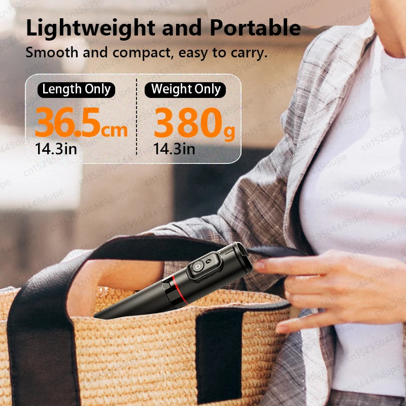 Wireless Selfie Stick Tripod for Smartphone, Aluminum Alloy 72 inch Selfie Stick Portable for iPhone 13 14 pro max Android Phone