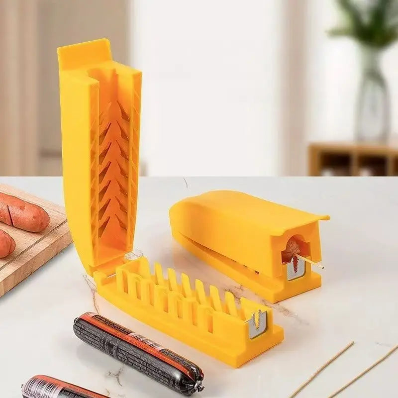 Spieß zum Ausstechen von stärkehaltigem Schinken, Hot-Dog-Messer, Küchenhelfer, Wurstblumen-Ausstecher, Bratwurst-Standwerkzeug