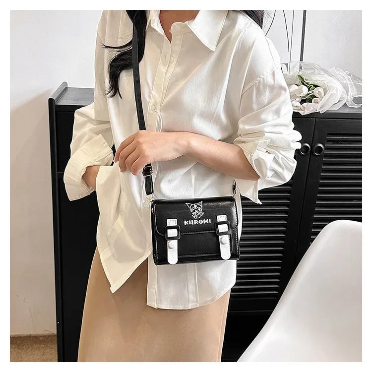 Anime Sanrio Crossbody Bags Hello Kitty Melody Kuromi Cinnamon Girls Women Luxury Brand Bag High Quality Designer Bags Gifts