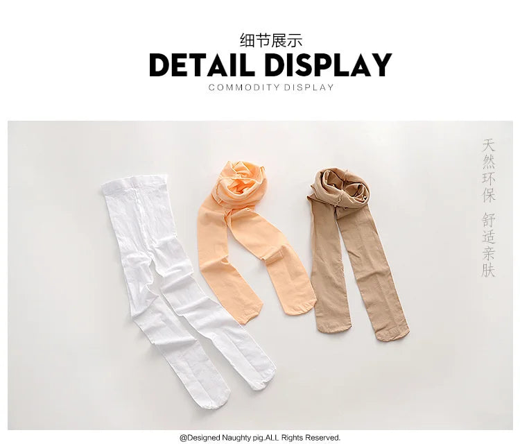 Kids Pantyhose Ballet Dance Tights For Girls Stocking Children Velvet White Pantyhose Girls Tights Professional Ballet Stockings