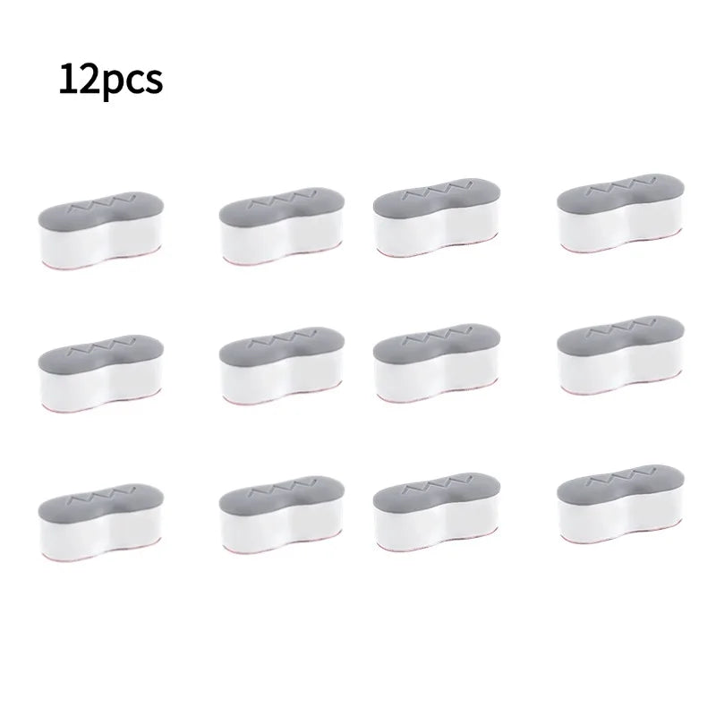 4/8/12pcs Toilet Seat Bumper Bidet Seat Bumpers With Strong Buffer And Adhesive Function For Bidet Attachment Keep Toilet Seat