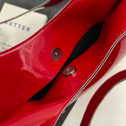 Luxury Design Heart Ladies Handbag PU Leather Underarm Bag Solid Color Trendy Tote Bag Summer Top Hand Bag for Women and Girls