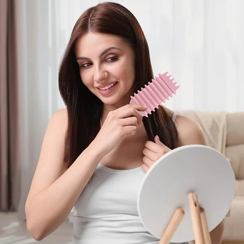 1/2pcs Hair Beauty Set Detangling Candy Brush with Continuous Spray Bottle Soft Curly Hair Care Brush Kit Salon Styling Tools