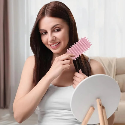 1/2pcs Hair Beauty Set Detangling Candy Brush with Continuous Spray Bottle Soft Curly Hair Care Brush Kit Salon Styling Tools