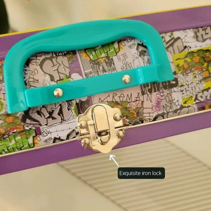 New TMNT Puzzle 24 Pieces Cartoon Animation Puzzle Children'S Puzzle Flat Paper Baby Birthday Gift Exquisite Iron Box Packaging