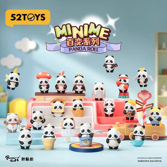 Genuine 52toys PandaRoll Fat Baby Minimum Versatile Series Blind Box Mini Cute Grain Trendy Play Girl Birthday Desktop Gift