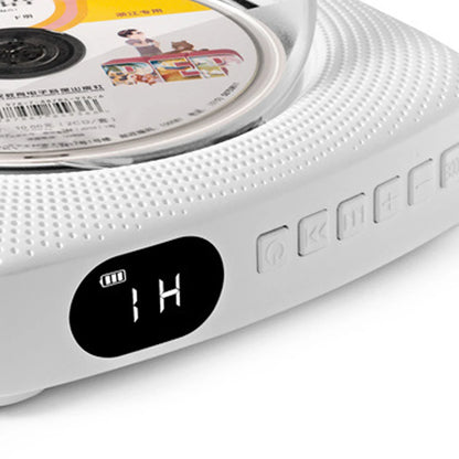 CD Player With USB Port Wireless Portable Bluetooth Speaker