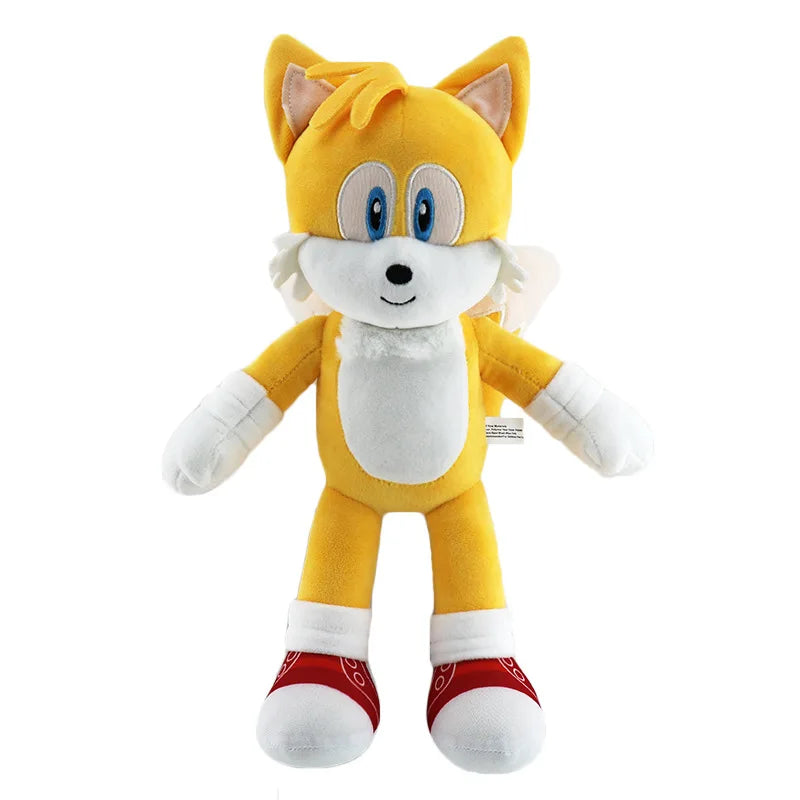 Sonic peluches toy cartoon hedgehog Amy Rose knuckle tail soft stuffed doll child birthday gift 20-30cm plush toys