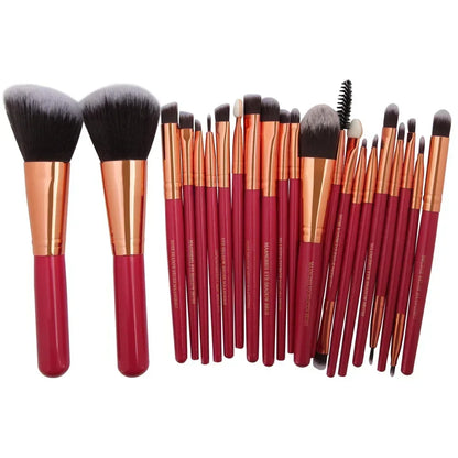 Professional Makeup Brush Set - 22 Piece Premium Cosmetic Brushes Kit for Eyeshadow & Eyeliner