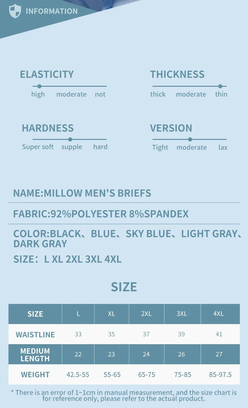 MiiOW 3Pcs Summer Thin Ice Silk Men Boxershorts Graphene Antibacterial Man Underwear Breathable Cool Men's Panties Boxershorts