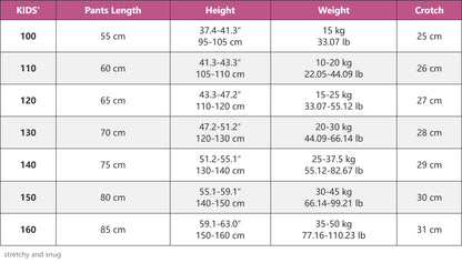 Premium 100% Merino Wool Thermal Leggings for Kids - Warm Winter Base Layer Pants for Boys & Girls