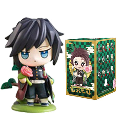 Demon Slayer Tanjiro Kamado & Nezuko Collectible Figure Blind Box - Official Bandai PVC Statue