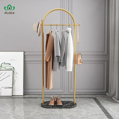 Hanger Floor Bedroom and Household Clothes Rack Simple Indoor Hanging Clothes Rack Multi-Functional Living Room Simple Coat Rack