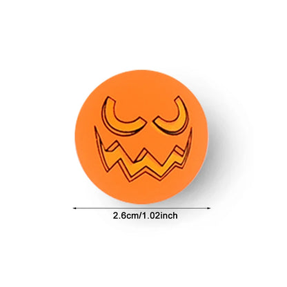 Halloween Glow in the Dark Bouncing Balls - Party Favors & Trick or Treat Gifts for Kids (10-100 Pack)