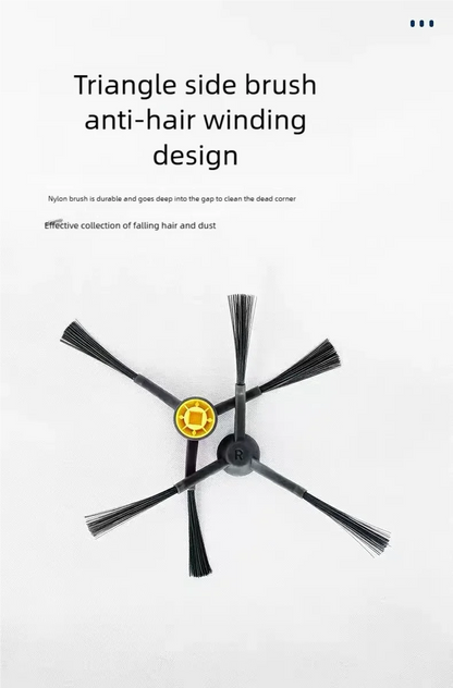 For Midea V12  Eureka J12 Ultra Robot VacuumThe consumables such as the main brush dust bag side brush cloth and filter screen