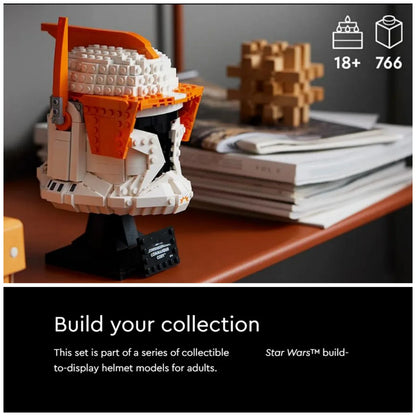 Star Wars Mandalorian Helmet Building Blocks - Darth Vader, Dark Trooper & Scout Trooper Display Set 75429