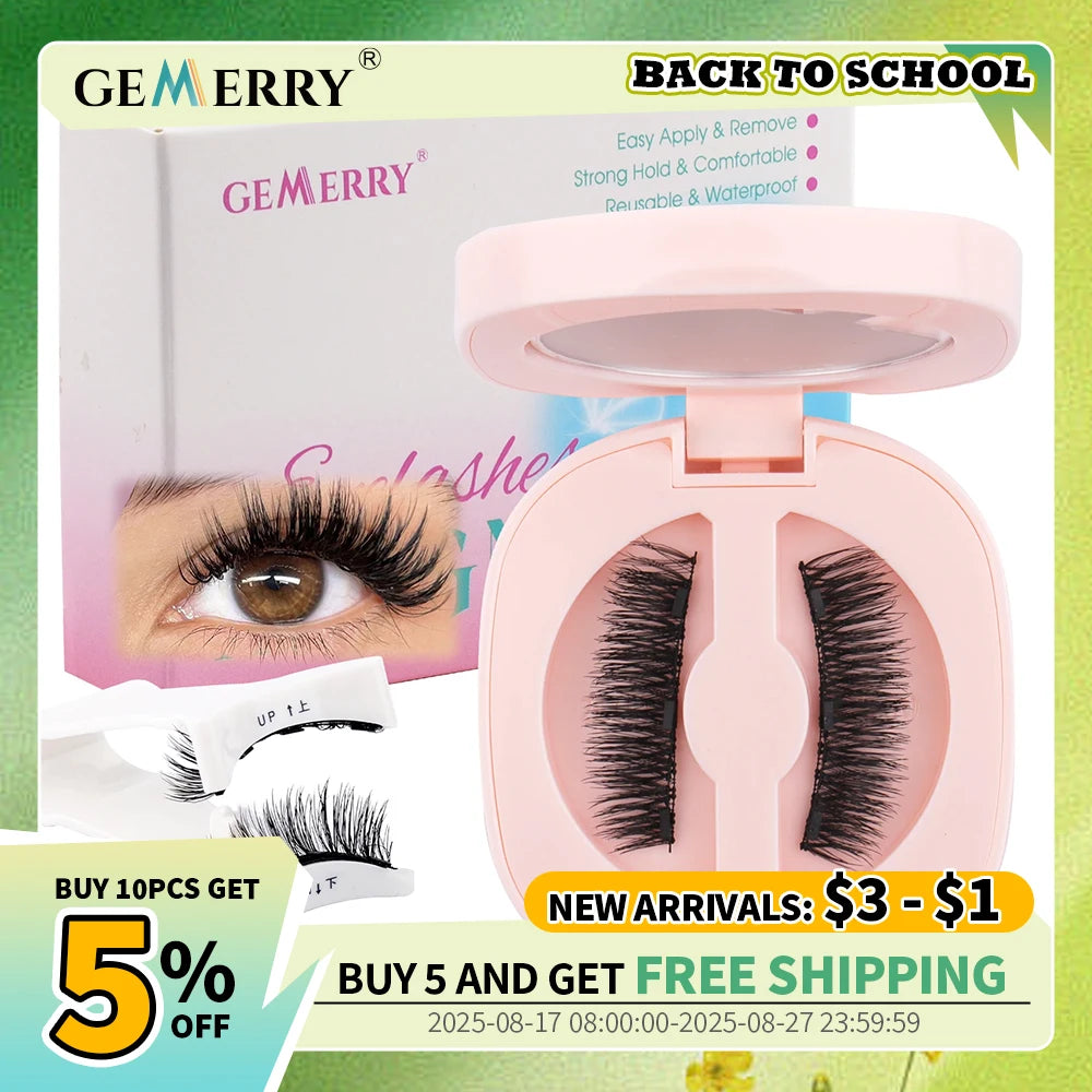 Magnetische Wimpern mit Applikator – Natürliche künstliche Wimpern, kein Kleber erforderlich