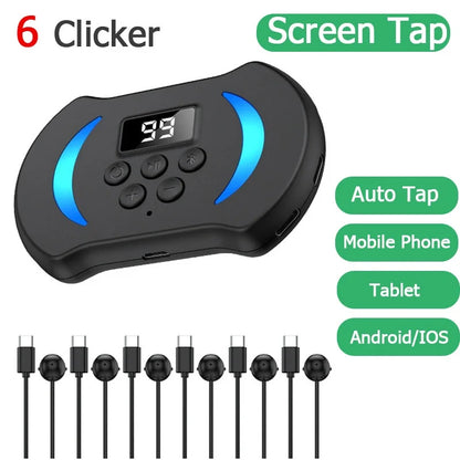 Auto Screen Clicker tiktok like tap smart speed adjustment Phone Pad Tablet laptop auto clicker