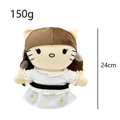 New Hello Kitty Ken Carson Rapper Trippie Taylors Plush Toy Doll with Clothes Stuffed Soft Plush Toys Fans Collect Gifts