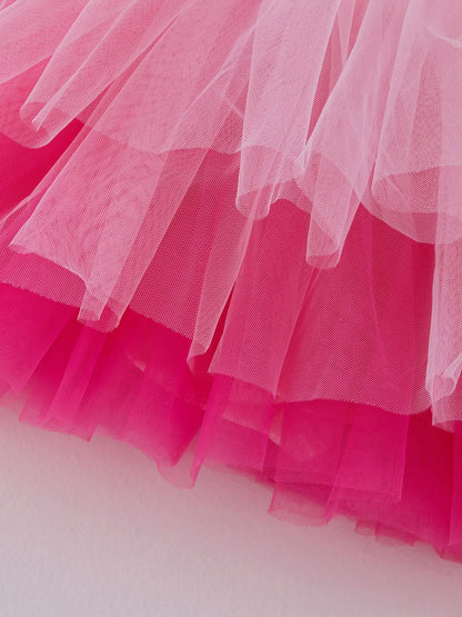 Baby Girl Princess Tutu Dress Sleeveless Infant Toddler Puffy Ballet Dress Black Pink White Party Dance Baby Clothes 1-8Y