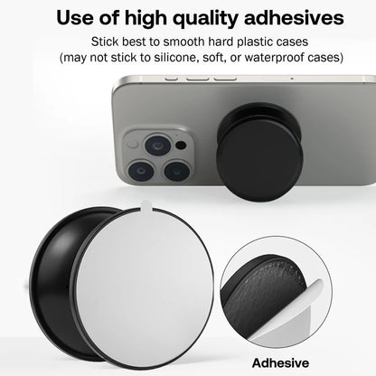 Grippopso Adhesive Phone Socket Holder Finger Grip Bracket Support Telephone for IPhone 15 Pro Max 14 13 Samsung Socket Stand
