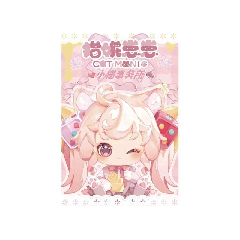 Heißes Original Moni Katzen-Kätzchen-Überraschungsbox-Tischdisplay – ein Überraschungsspielzeug für das Geburtstagsgeschenk für Mädchen – süß und kawaii